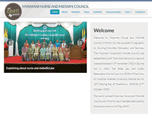 Tablet Screenshot of mnmcmyanmar.org